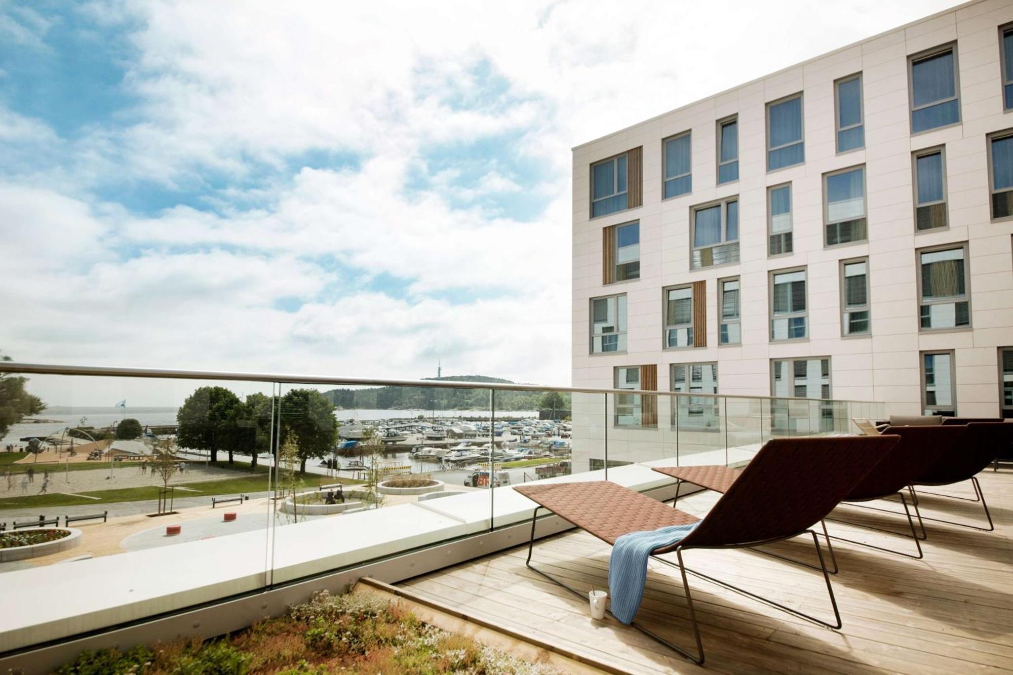 Scandic Kristiansand Bystranda Bagian luar foto