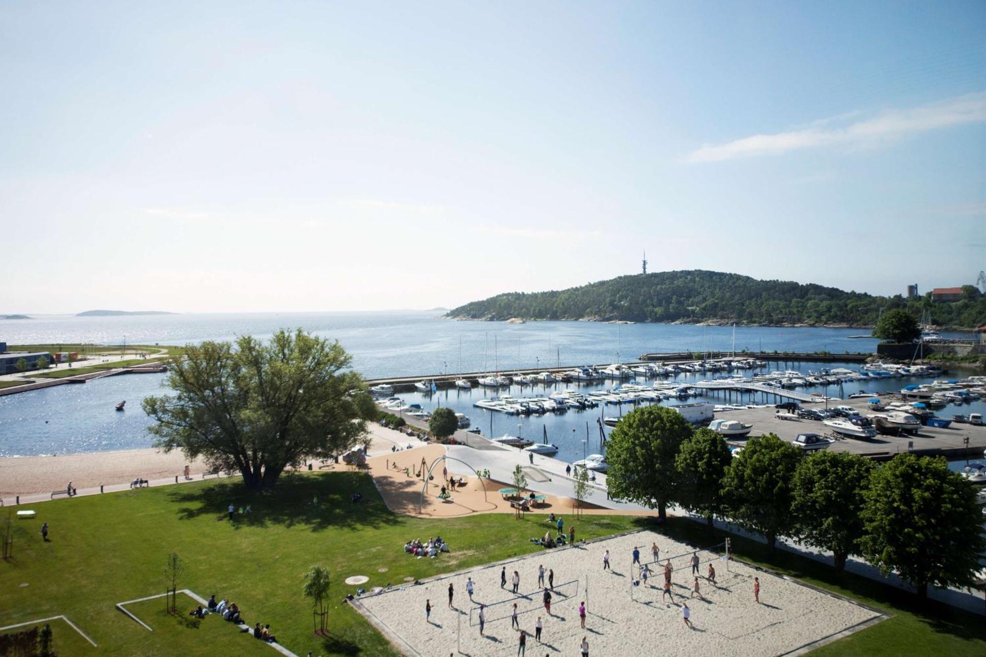 Scandic Kristiansand Bystranda Bagian luar foto